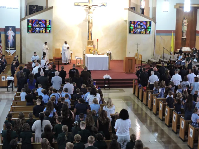 Blue Mass marks anniversary of terror attacks